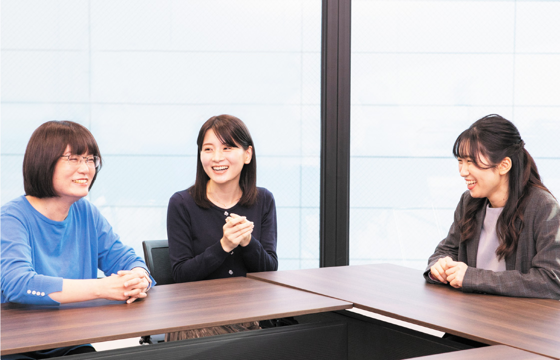 女性社員座談会